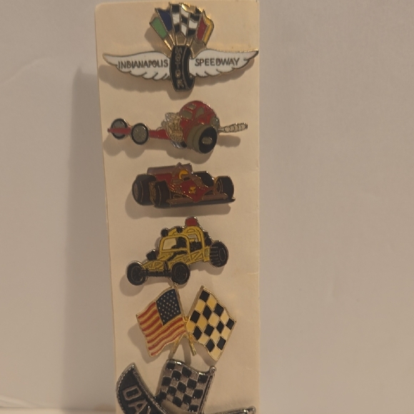 Collectible Pin Racing Car Set - Picture 2 of 11